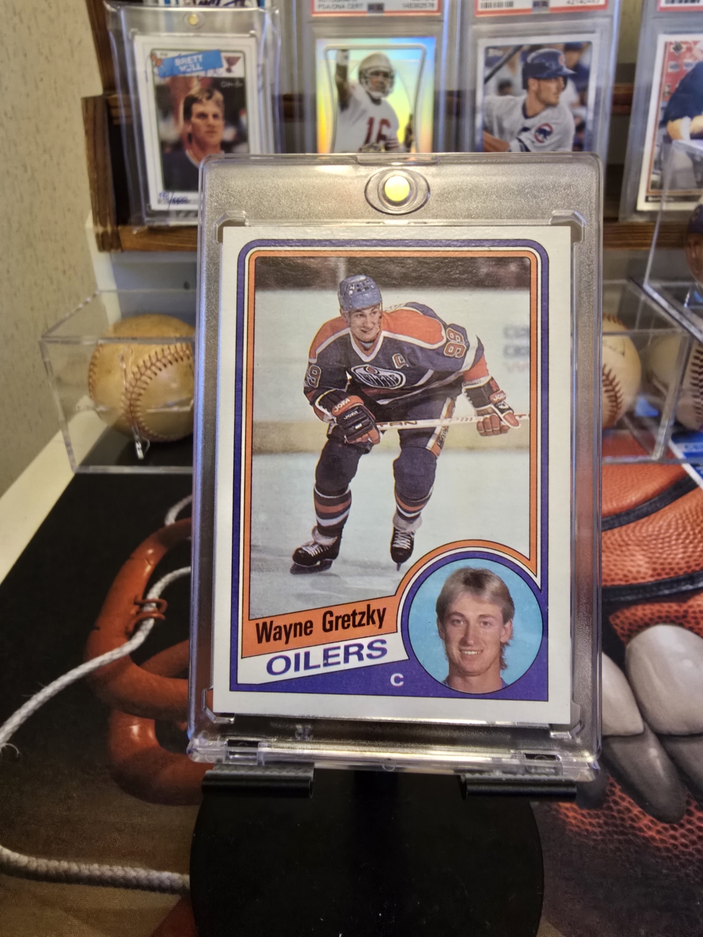 1984-85 Topps Wayne Gretzky #51 Edmonton Oilers HOF - Clean Corners - Great Cent